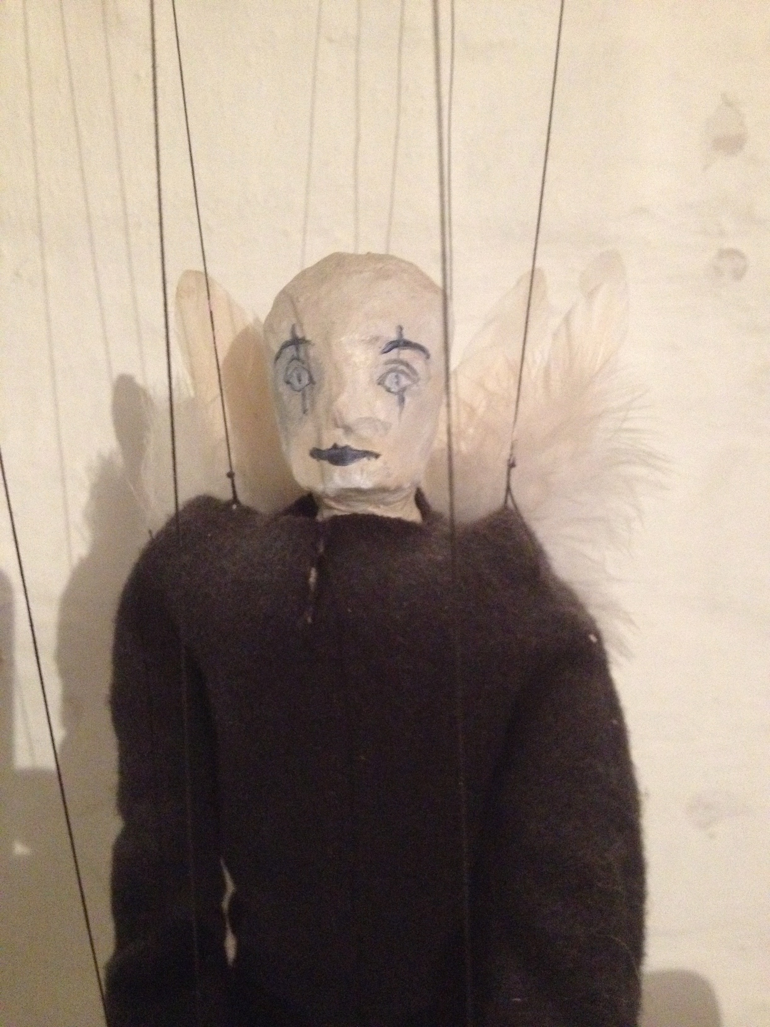 Papmaché, marionetdukke, 2006